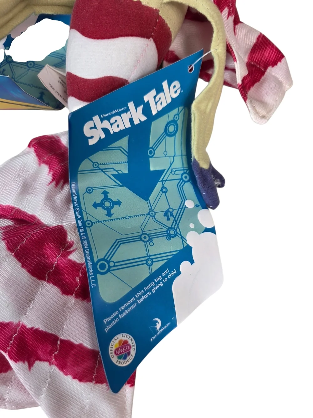 Plush Mermaid Fish Dolls - Pink & Green Striped Set